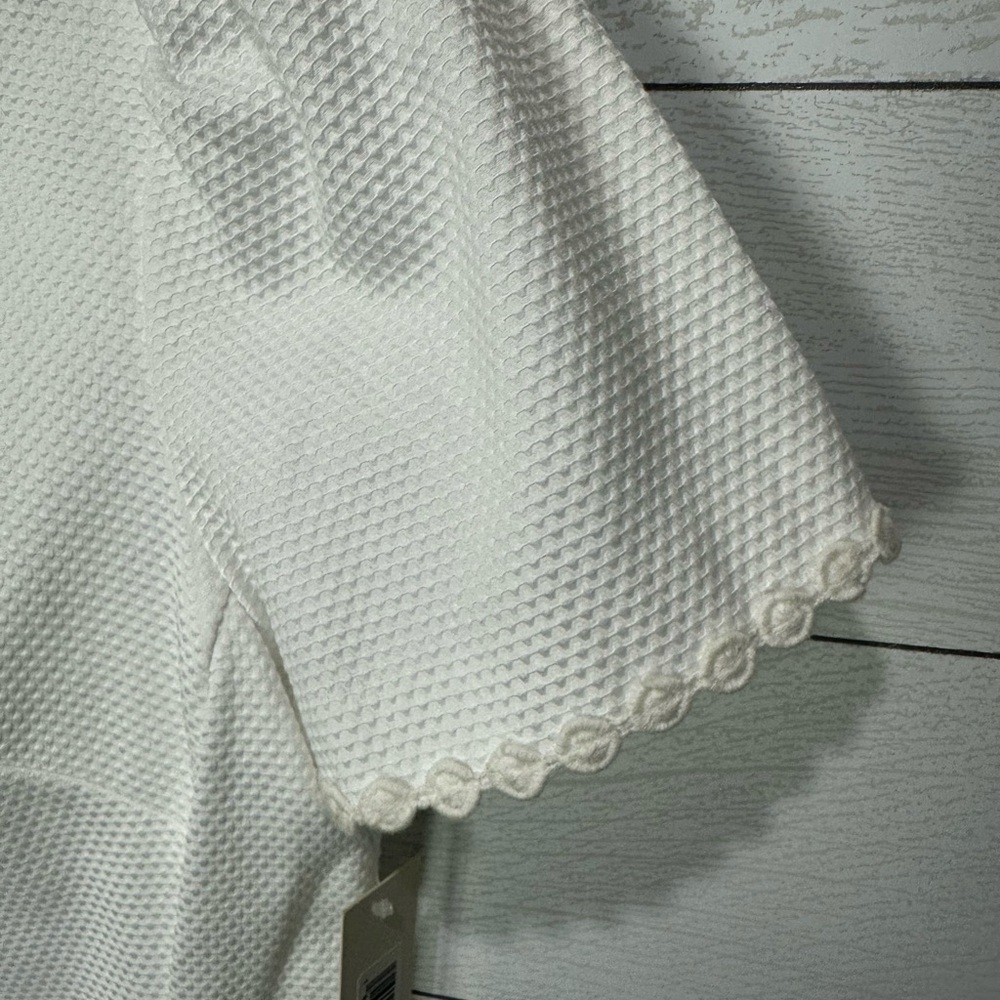 NWT Eliza J White Dress Size 10 - Picture 10 of 13